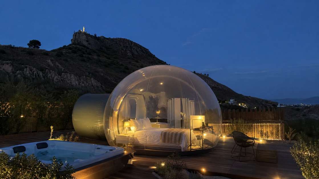 Burbujas Experience Murcia: Guía completa antes de reservar tu noche bajo las estrellas
