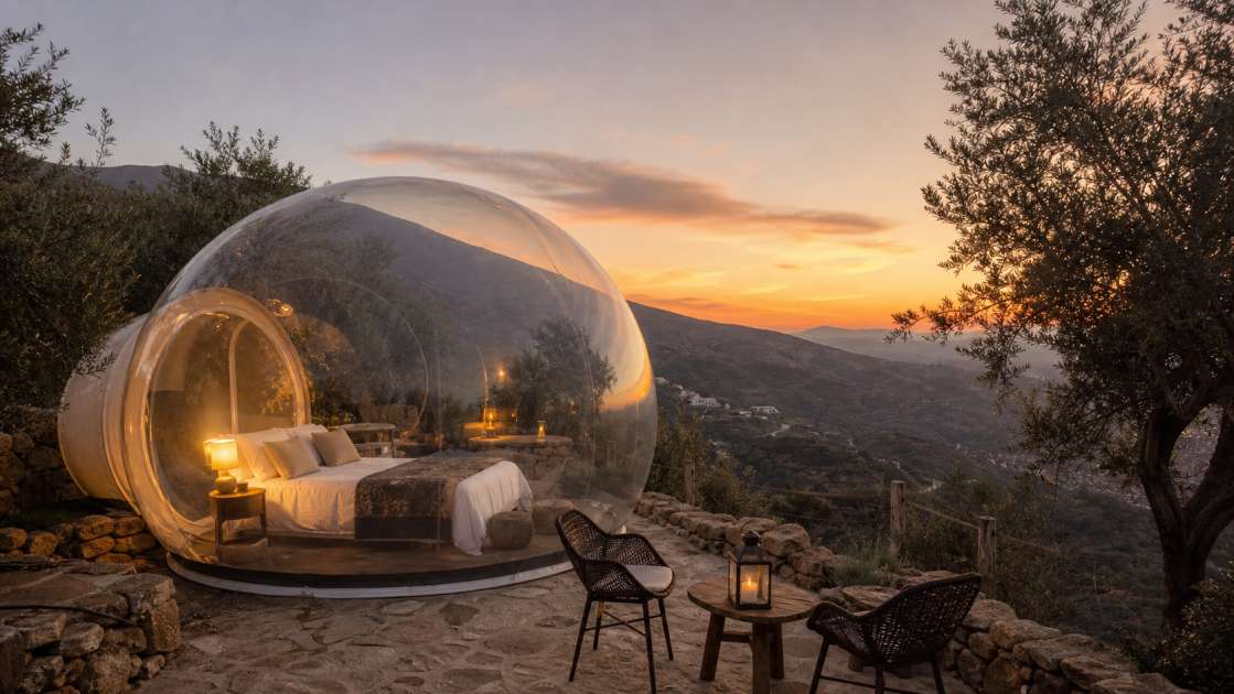 Casas Burbuja en Andalucía: Guía Completa de Granada y Ronda para Noches Mágicas sin Techo